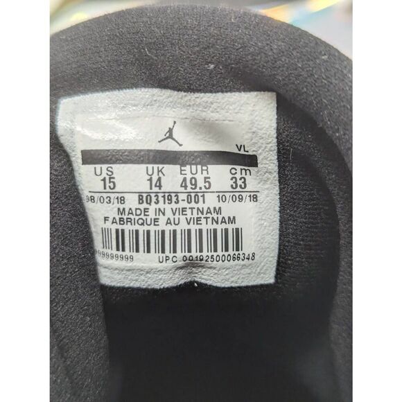 NEW RARE Jordan 13 X SoleFly MLB Miami Marlins Cleats Men’s Size 15 BQ3193-001 main image 4
